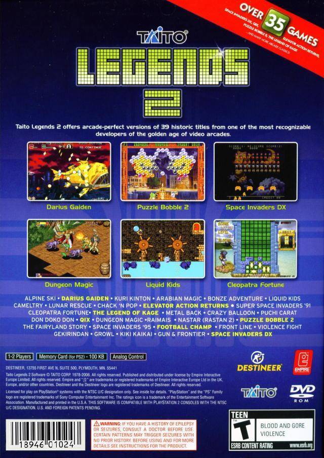 Taito Legends 2 Free Download Torrent
